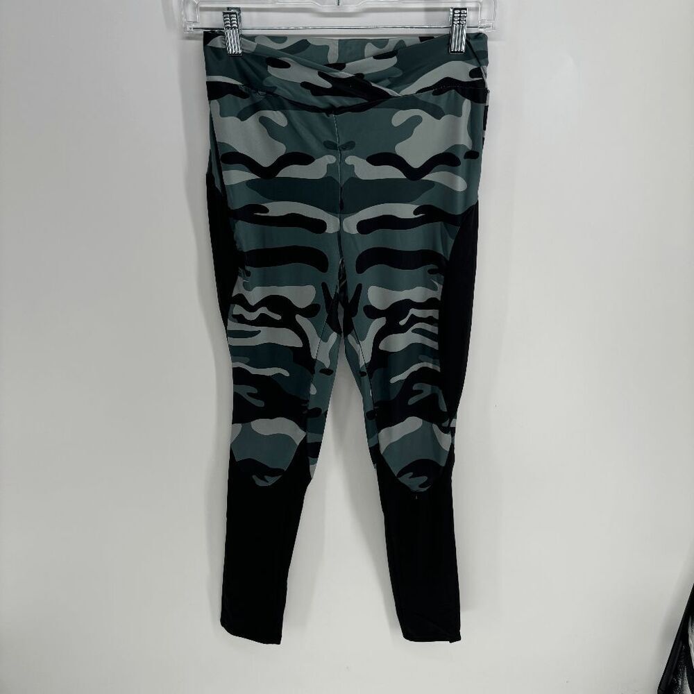 Zeagoo Camouflage Womens green black new loungewear midrise legging Medium